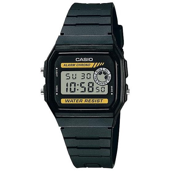 Montre CASIO pour homme, étanche, à affichage numérique facile à lire, F-94WA-9JH