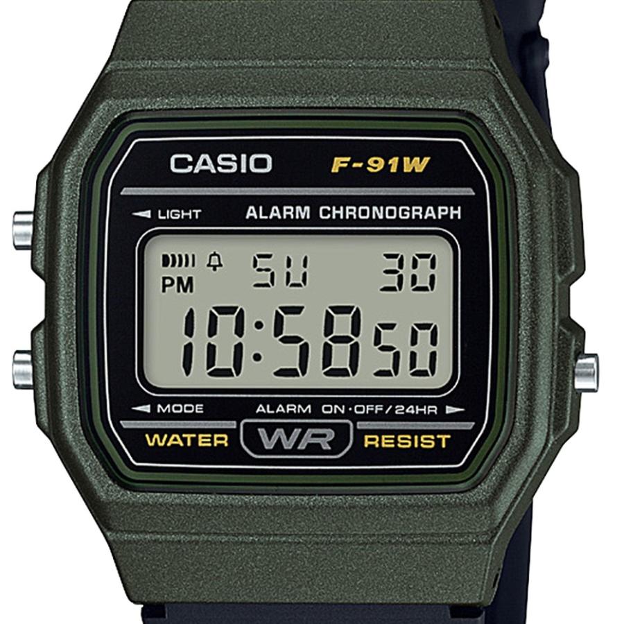 CASIO Standard Watch Collection F-91WM-3AJH