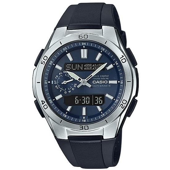 CASIO wave ceptor 6 stations worldwide radio solar watch WVA-M650-2AJF