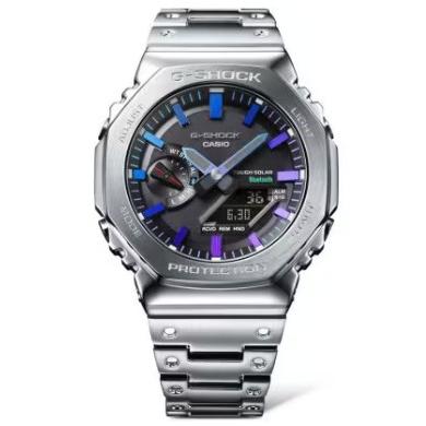 CASIO Casio G-SHOCK Full Metal GM-B2100PC-1AJF Model with rainbow color accents