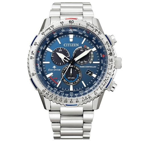 CITIZEN PROMASTER Eco-Drive World Time Radio-Controlled Watch CB5000-50L