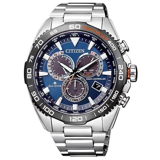 CITIZEN PROMASTER Eco-Drive World Time Radio-Controlled Watch CB5034-82L