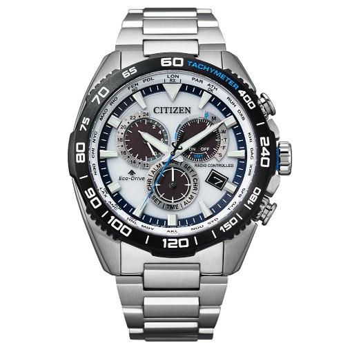 CITIZEN PROMASTER Eco-Drive World Time Radio-Controlled Watch CB5034-91A