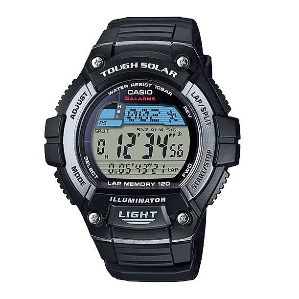 CASIO Collection W-S220-1AJH Standard Digital Tough Solar Men's Watch 10 ATM Water Resistant World Time Stopwatch Japan Model