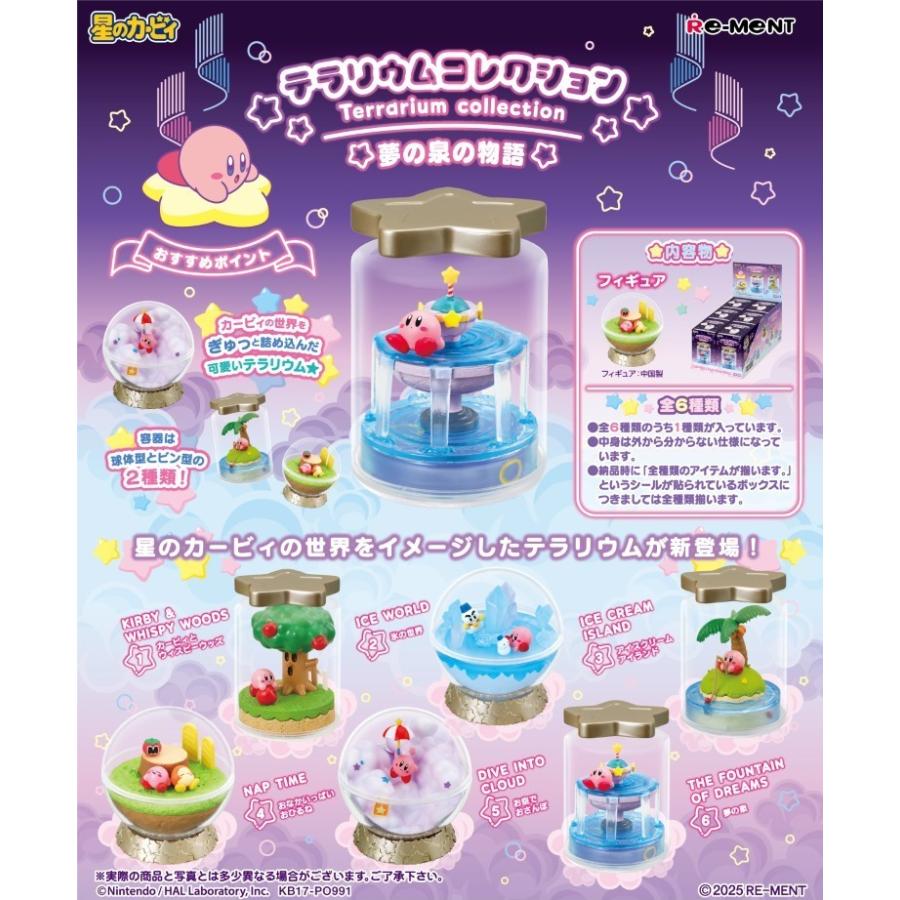 Re-Ment Kirby's Dream Land Terrarium Collection: Tale of the Fountain of Dreams Boxed Product Waddle Dee Resale Game Terrariums (6 Types)