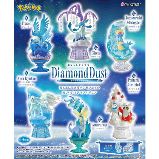 Re-Ment Pokemon Diamond Dust Box Set (6 types) - Scheduled to be released on January 26, 2026 (Pre-order)