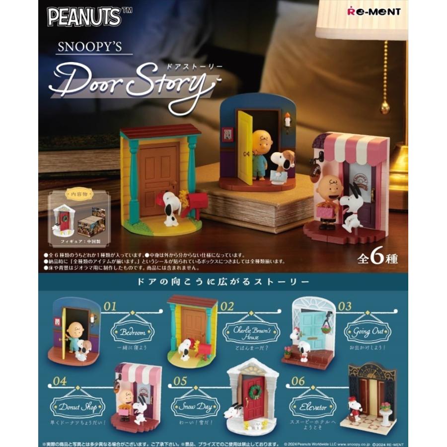 Re-Ment Peanuts SNOOPY's Door Story Snoopy Box Set (6 Types) Door Story Charlie Brown