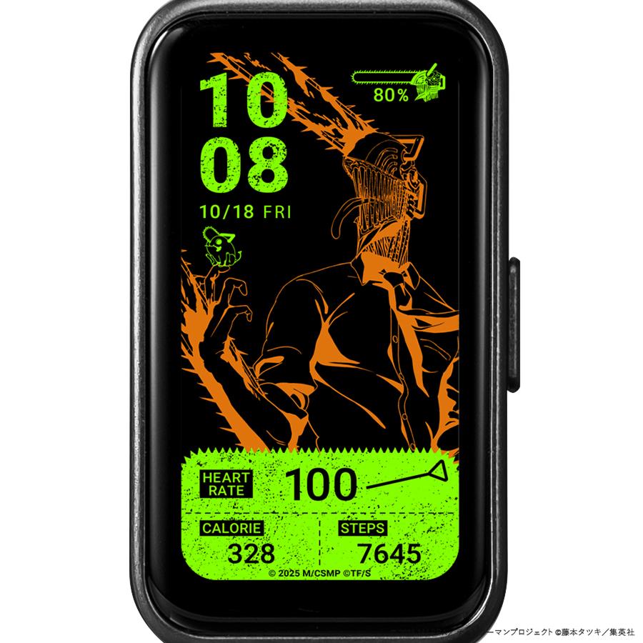 GARRACK HUC-CM-BD10-D Chainsaw Man Denji Smart Watch AMOLED Bluetooth Fitness Tracker Unisex