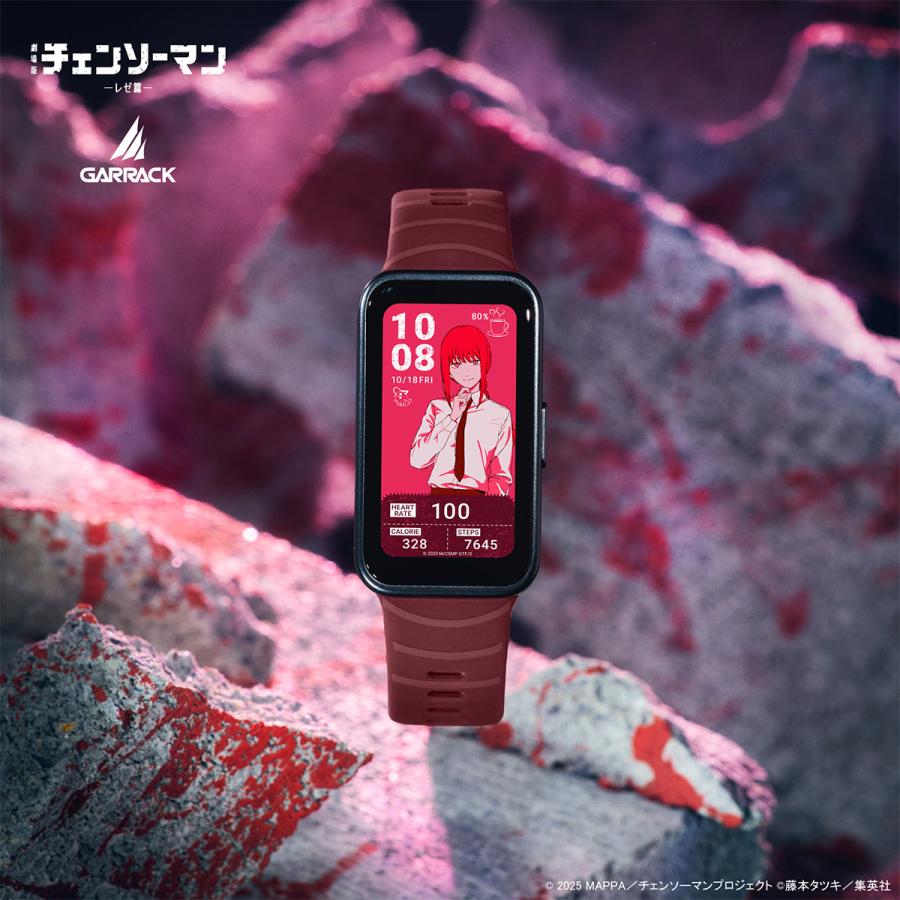 GARRACK HUC-CM-BD10-M Chainsaw Man Makima Red AMOLED Smartwatch