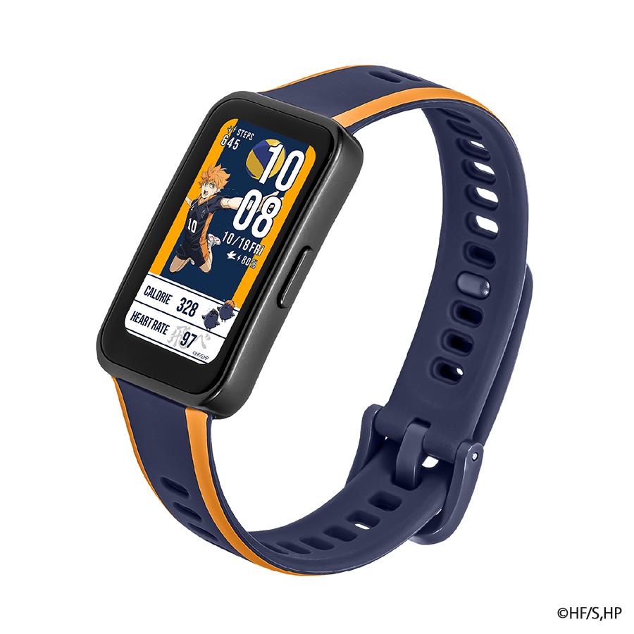 GARRACK HUC-HK-BD10-K Haikyu!! Karasuno High School Smart Watch AMOLED Bluetooth Fitness Tracker Unisex