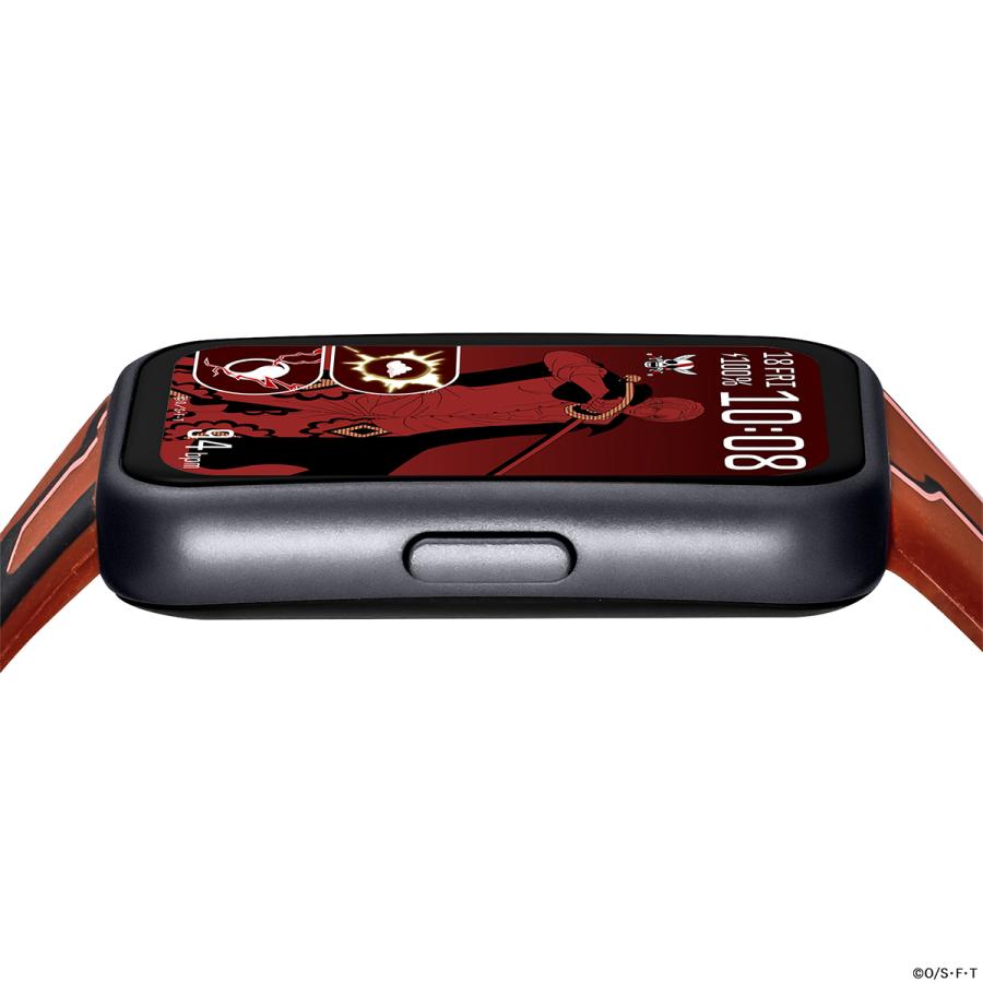 GARRACK HUC-OP-BD11-S ONE PIECE Shanks JDM AMOLED Bluetooth Smart Watch Red