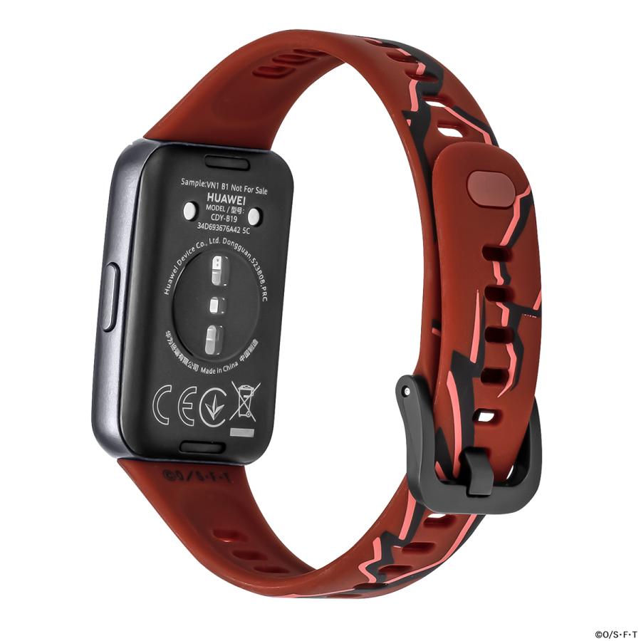 GARRACK HUC-OP-BD11-S ONE PIECE Shanks JDM AMOLED Bluetooth Smart Watch Red