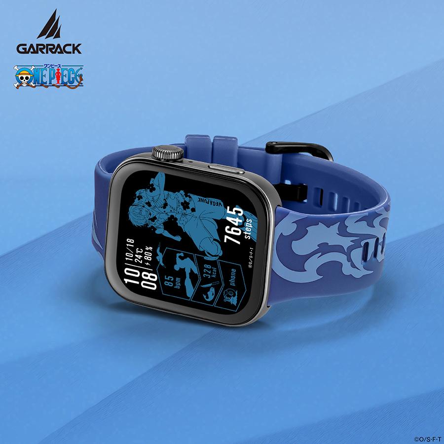 GARRACK HUC-OP-FT3-S ONE PIECE Vinsmoke Sanji Blue AMOLED Smartwatch