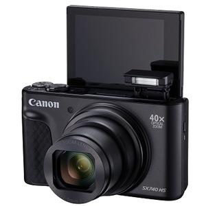 Canon Compact Digital Camera PowerShot SX740 HS Black 40x Optical Zoom/4K Video/Wi-Fi Compatible PSSX740HSBK