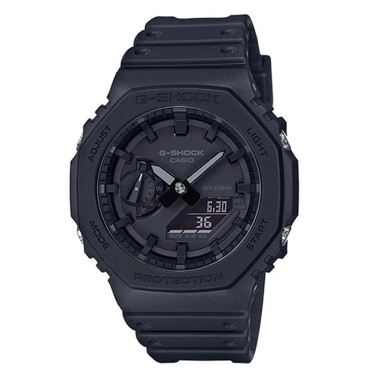Casioak Limited Edition G-SHOCK CASIO Ana-Digi Watch All Black GA-2100-1A1