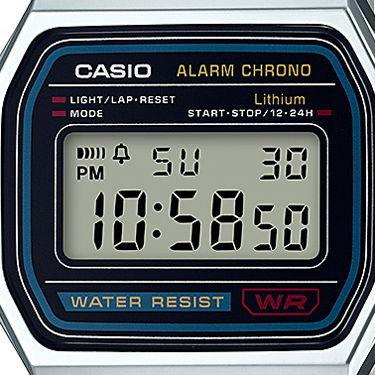 CASIO Collection STANDARD A158WA-1JH Stainless Steel Band Digital JDM Unisex Watch