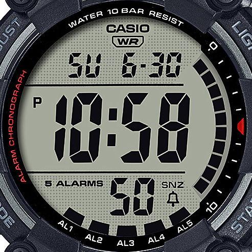 CASIO COLLECTION SPORTS AE-1500WH-1AJF JDM Black Digital Men's Watch