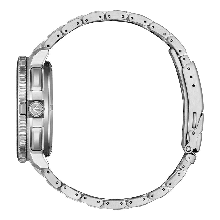 CITIZEN PROMASTER JV3001-53E JDM Wave Tracker Eco-Drive MIP LCD Silver