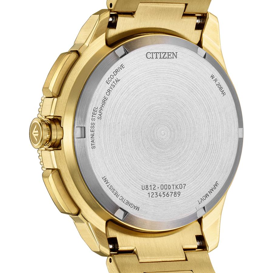 CITIZEN PROMASTER JV3002-51E JDM Wave Tracker Eco-Drive Gold MIP LCD