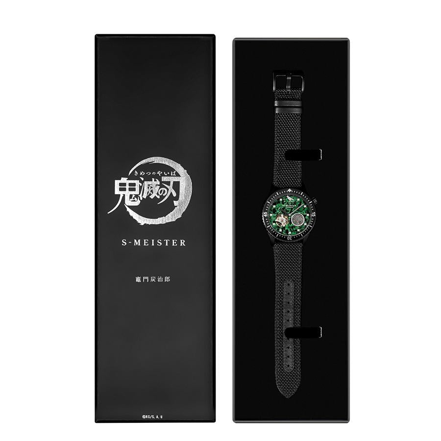 GARRACK S-MEISTER Demon Slayer Tanjiro Kamado KY-DVBK-T Limited Automatic Open Heart Watch Japan Made