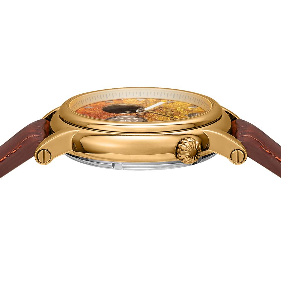 GARRACK S-MEISTER KY-ROYG-Z Demon Slayer Zenitsu Agatsuma Automatic Open Heart Watch Japan Made
