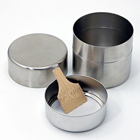 Small stainless steel matcha sieve