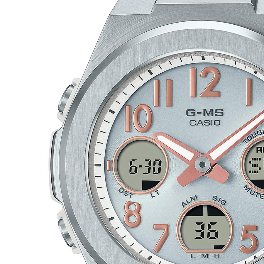 CASIO Baby-G G-MS MSG-W610-7AJF JDM Radio Solar Ana-Digi Hybrid White Silver Women's Watch