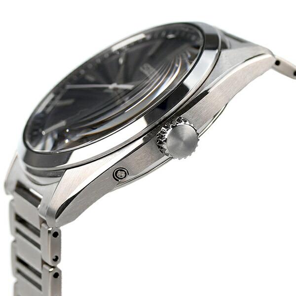 Seiko Astron Origin Series 3-Hand Model SBXY033 Men's Solar Radio-Controlled Titanium Watch, Black and Silver [S_BH]