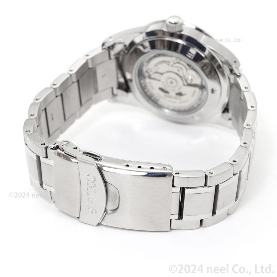 SEIKO SELECTION Mechanical SCVE049 Men's Watch Open Heart White