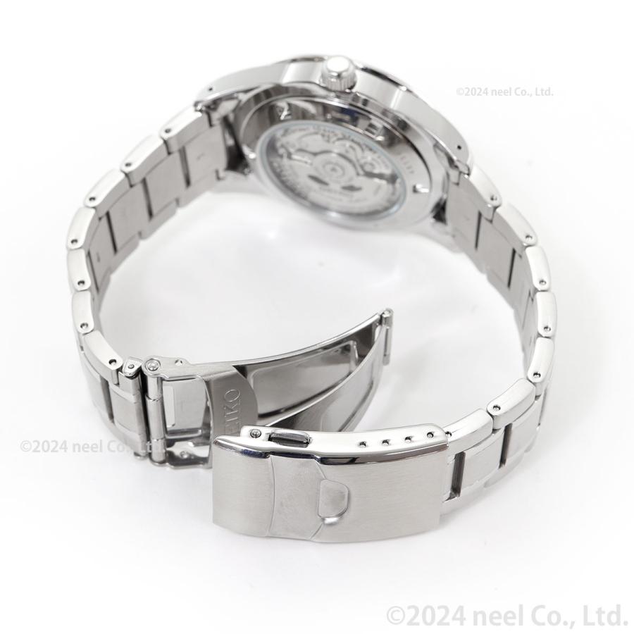 SEIKO SELECTION Mechanical SCVE049 Men's Watch Open Heart White