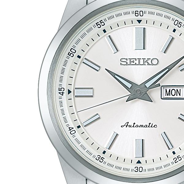 SEIKO Selection Mechanical SARV001 JDM Automatic Day-Date Silver Stainless Steel Men's Watch