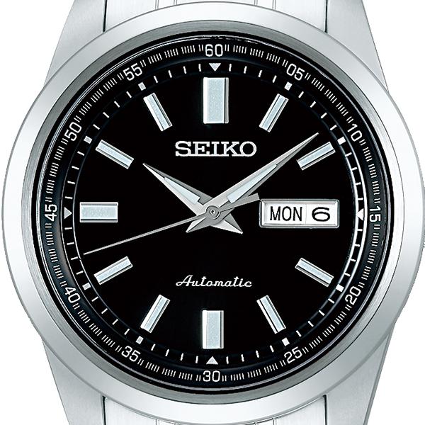 Seiko Selection Mechanical SARV003 Men's Automatic Watch with Day Date, Black