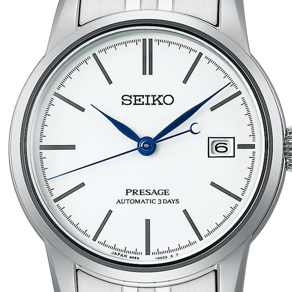 Seiko Presage Craftsmanship SARX105 Men's Mechanical Automatic Watch with Enamel Dial, 3-Day Calendar, Exclusive