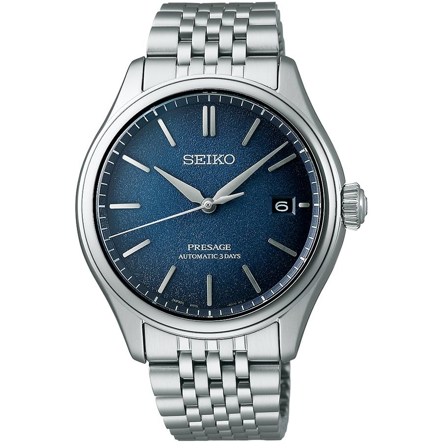 Seiko Presage Classic Series Indigo Dial SARX133 Men's Mechanical Automatic Watch, Exclusive