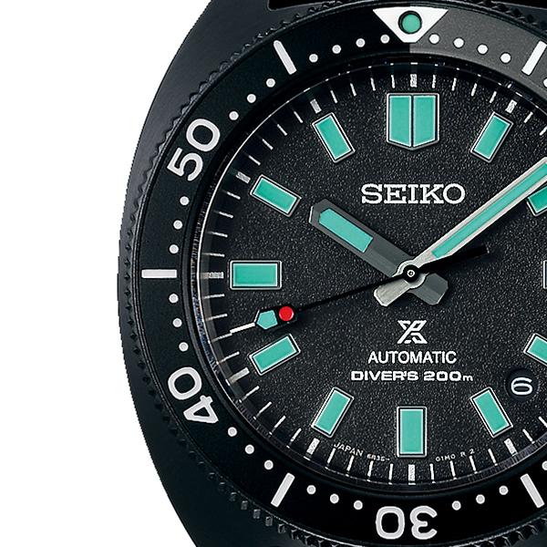Seiko Prospex Black Series Limited Edition Night Vision Mechanical Diver's Watch SBDC183 Men's Exclusive