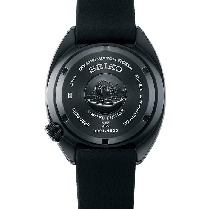 Seiko Prospex Black Series Limited Edition Night Vision Mechanical Diver's Watch SBDC183 Men's Exclusive