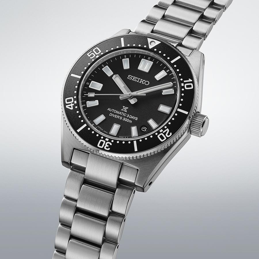 Seiko Prospex Mechanical Diver's 1965 Heritage SBDC197 Men's Watch, Mechanical, 300m Water Resistant, Exclusive Model
