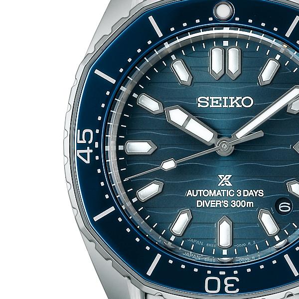 Seiko Prospex Diver Scuba Mechanical SBDC203 Men's Watch with Blue Dial, Exclusive