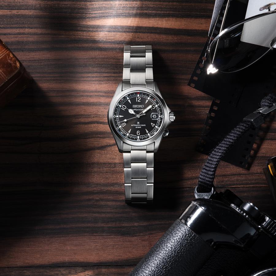 Seiko Prospex Alpinist Mechanical 3-Day SBDC209 Men's Watch with Black Dial, Released November 8th