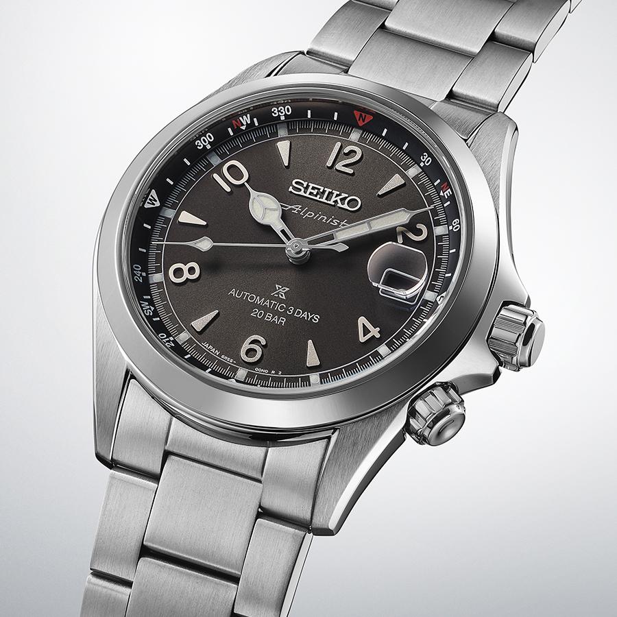 Seiko Prospex Alpinist Mechanical 3-Day SBDC209 Men's Watch with Black Dial, Released November 8th