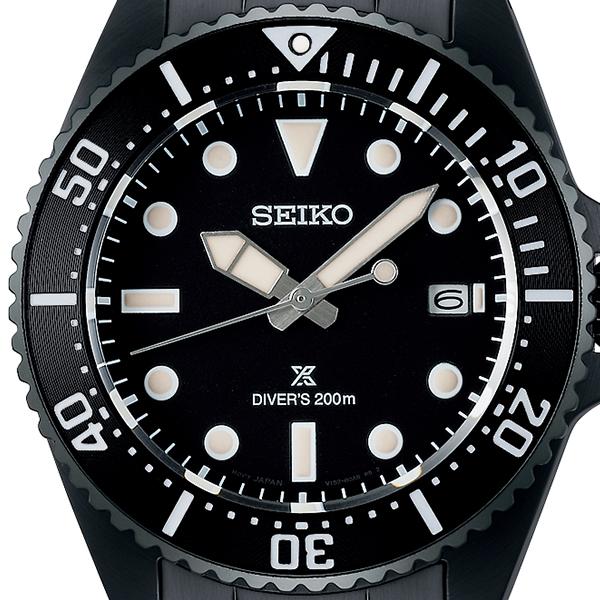 SEIKO PROSPEX Diver Scuba SBDJ065 Black Solar 200m JDM Men’s Watch