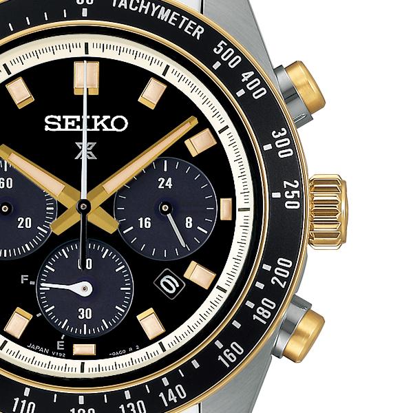 Seiko Prospex Speedtimer Solar Chronograph Classic Motorsports Circuit Race Men's Watch SBDL113