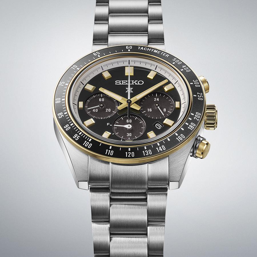 Seiko Prospex Speedtimer Solar Chronograph Classic Motorsports Circuit Race Men's Watch SBDL113