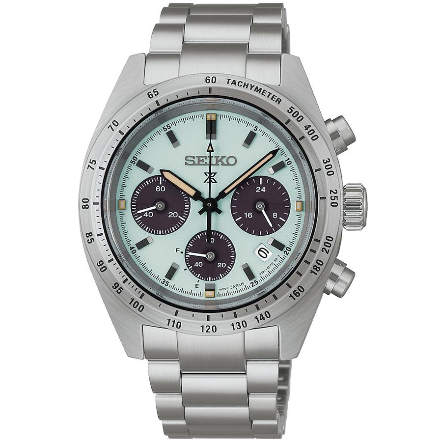 SEIKO Prospex Speedtimer Solar Chronograph SBDL129 Men's Watch with Opal Green Dial