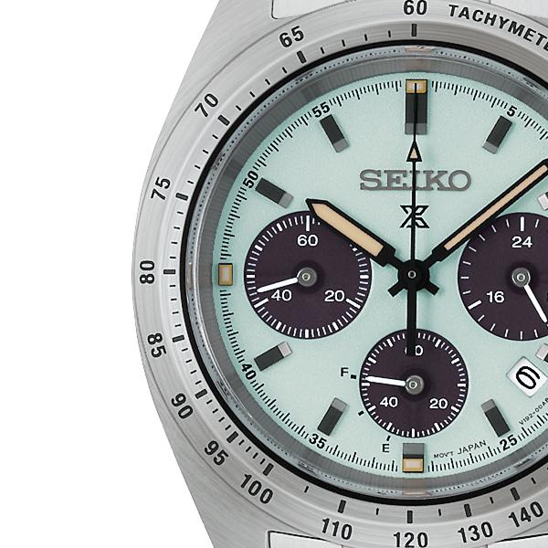 SEIKO Prospex Speedtimer Solar Chronograph SBDL129 Men's Watch with Opal Green Dial