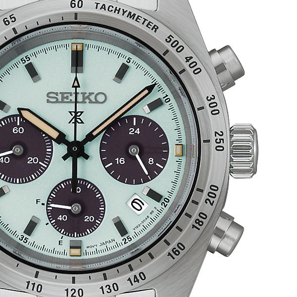 SEIKO Prospex Speedtimer Solar Chronograph SBDL129 Men's Watch with Opal Green Dial