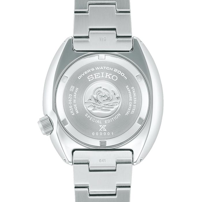 Seiko Prospex Turtle PADI Special THE GREAT BLUE SBDY125 Men's Mechanical Diver's Watch, Blue
