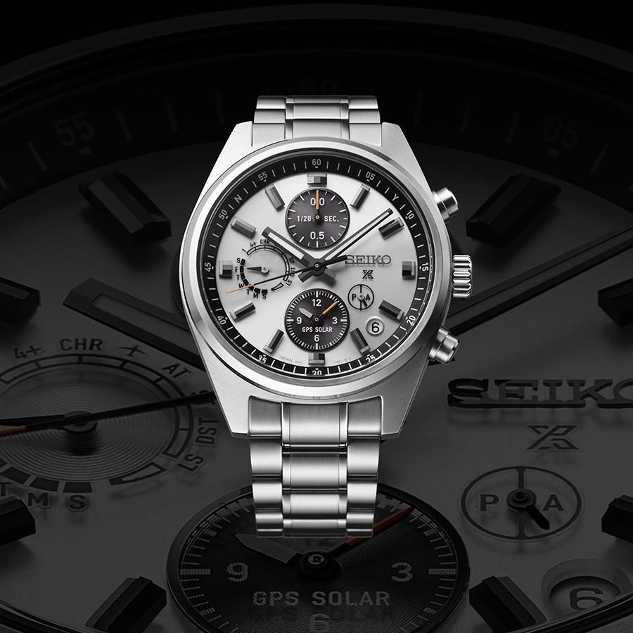Seiko Prospex Speedtimer 1972 Heritage Chronograph SBED009 Men's Solar-Powered GPS Satellite Radio Wave Watch, Exclusive