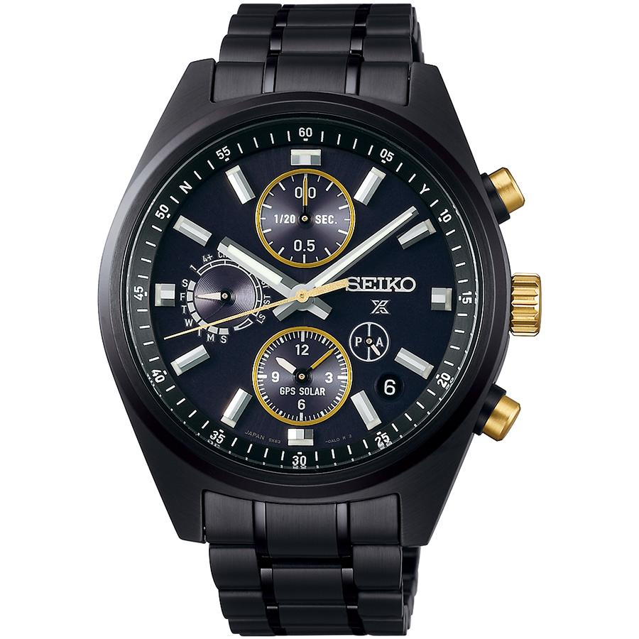 Seiko Prospex Speedtimer SBED013 Men's Solar-Powered GPS Satellite Radio Wave Watch, Limited Edition Model Commemorating the 100th Anniversary of the Seiko Brand