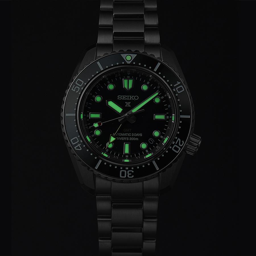 Seiko Prospex 1968 Mechanical Diver's Watch, Modern Design, GMT, SBEJ009, Men's, Mechanical Diver's Watch, Exclusive
